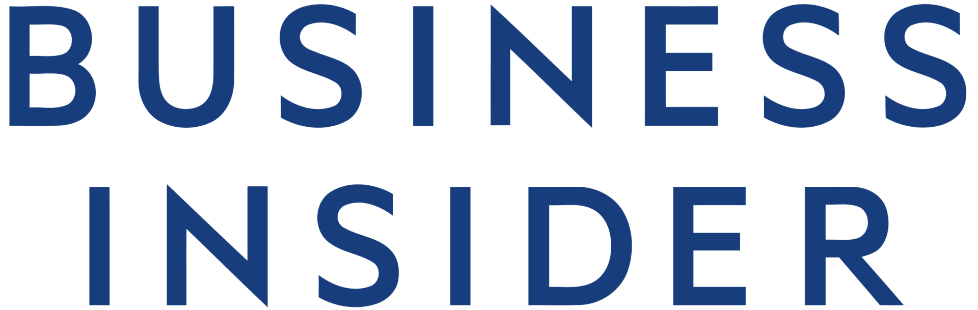 Business Insider logo with the words "BUSINESS INSIDER" in bold, blue, uppercase letters on a light background.